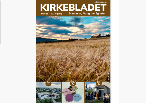 Kornåker klar til å trøskes.
