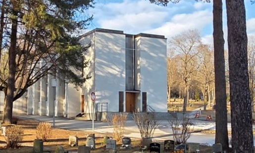 Hamar krematorium utenfra