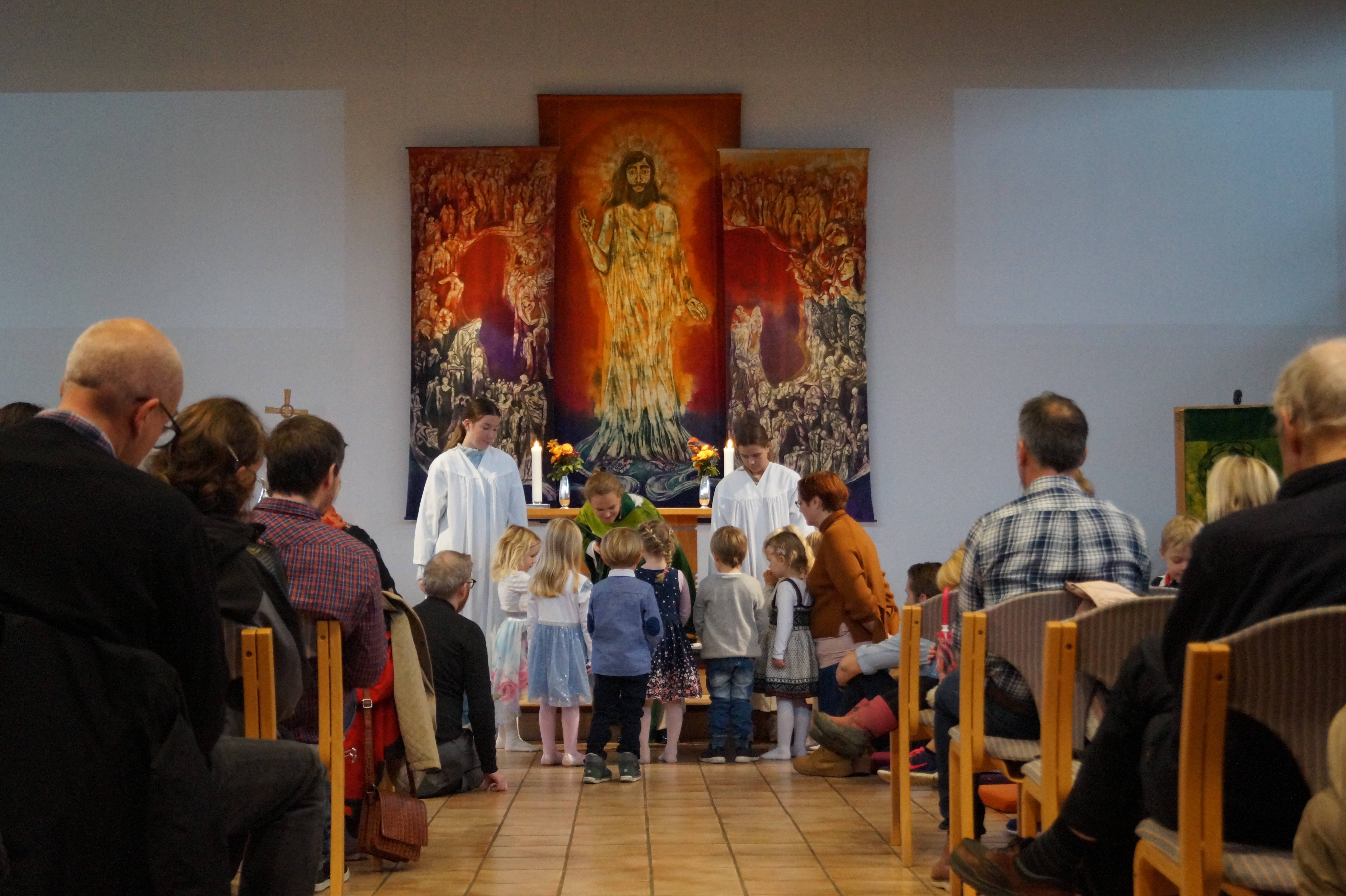utdeling 4årsbok i Storhamar kirke